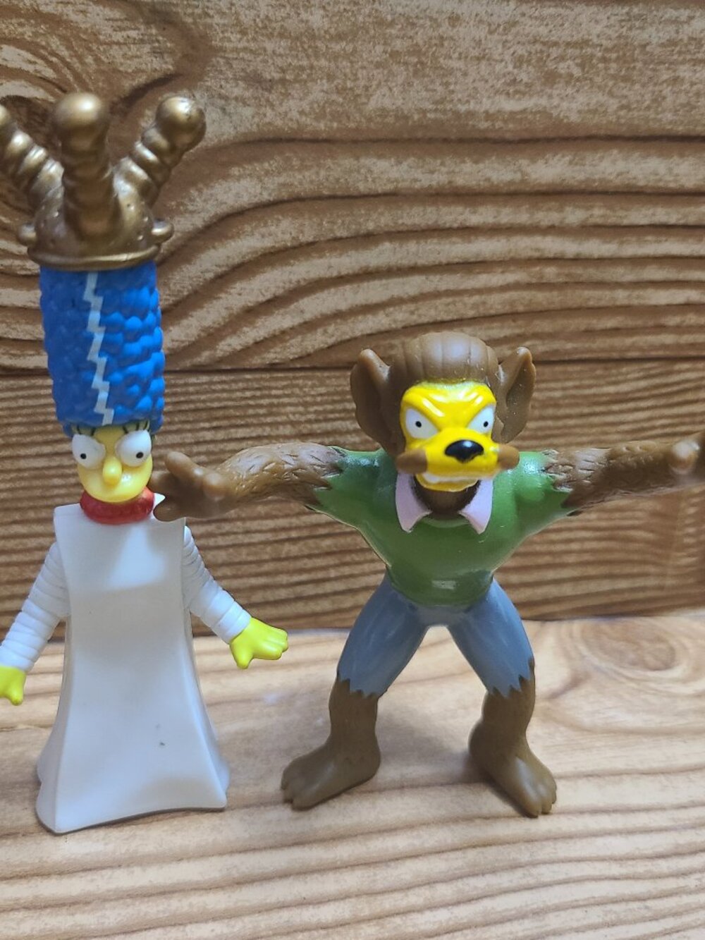 The Simpsons X Burger King Treehouse of Horror figures (X2)